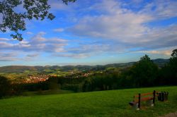 Bank mit schöner Aussicht